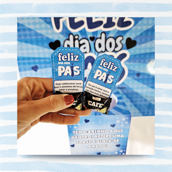 Caixa Motivacional Dia dos Pais