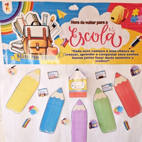 Banner Boas-vindas Escolar