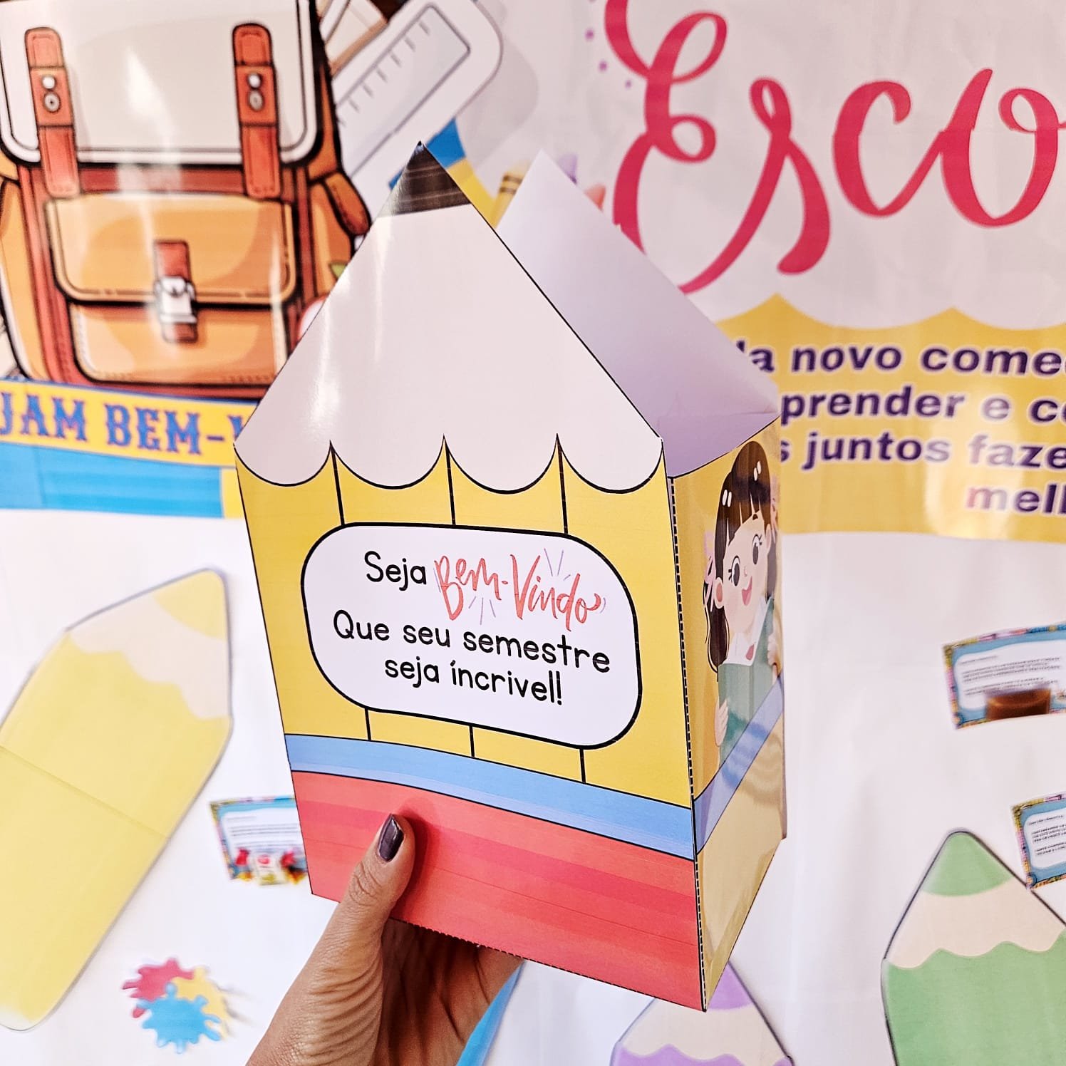 Banner Boas-vindas Escolar - Imagem 2