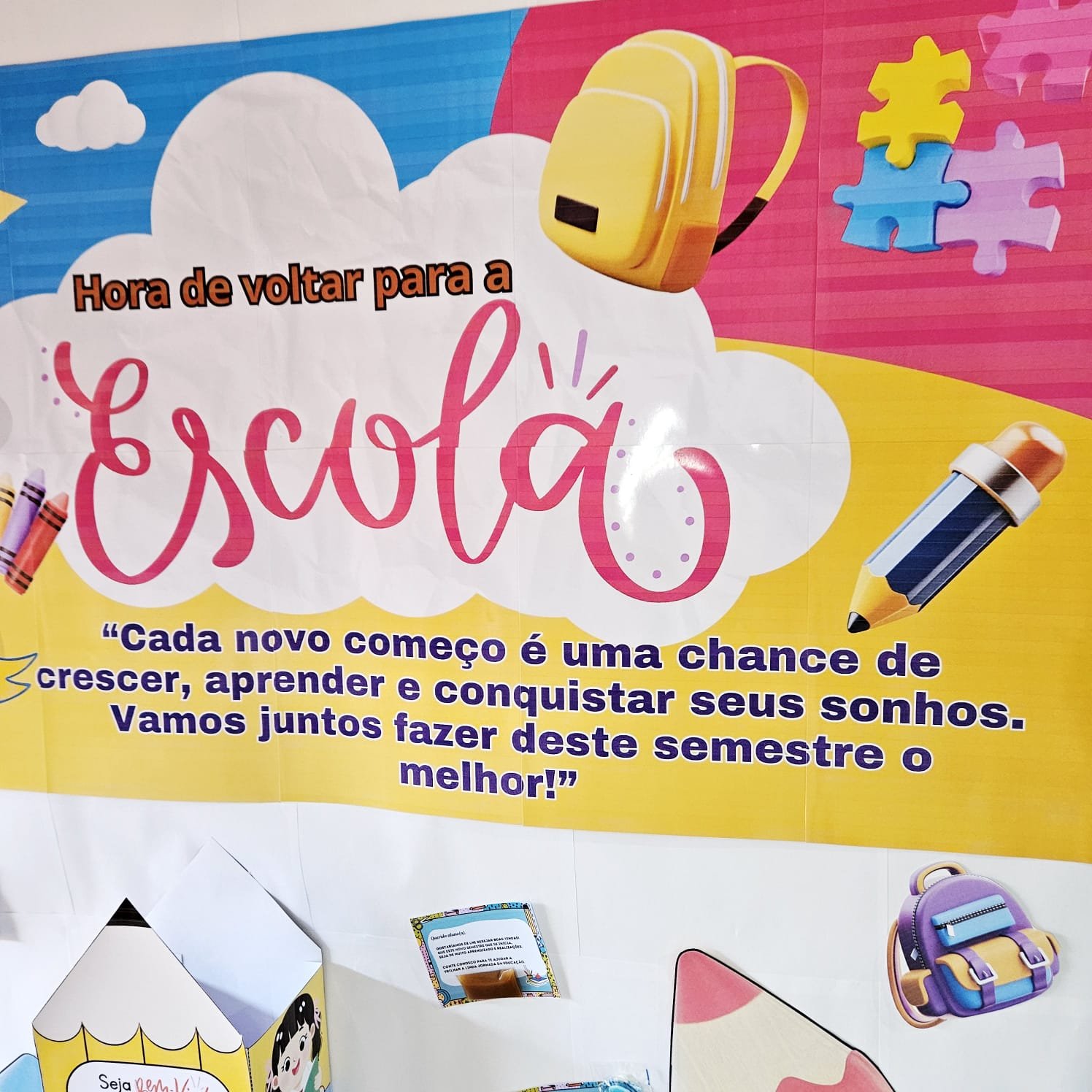 Banner Boas-vindas Escolar - Imagem 5