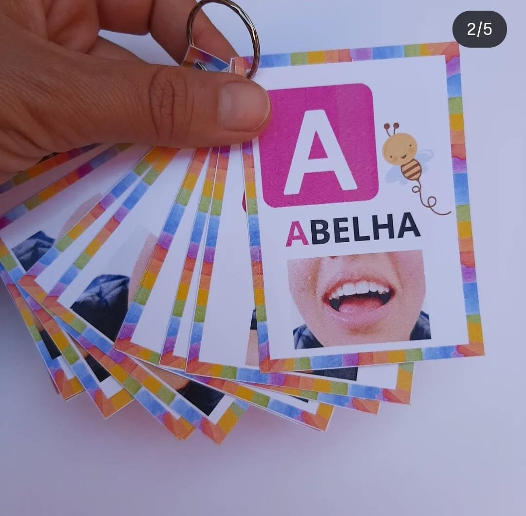 Chaveiro Alfabeto Fônico - Imagem 2