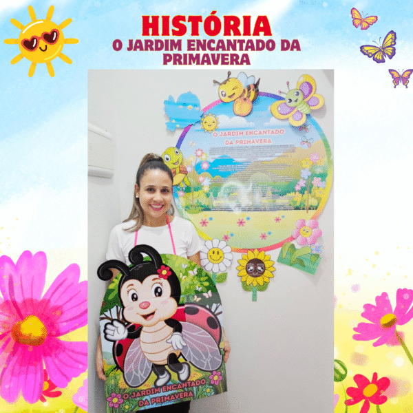 História O Jardim Encantado da Primavera