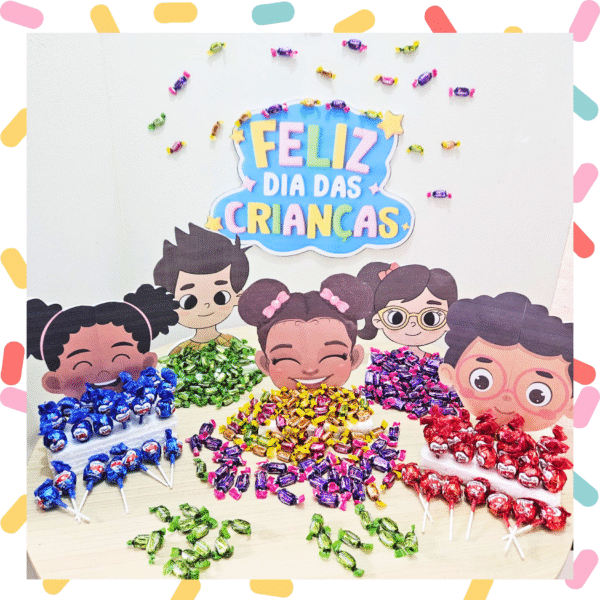 Kit Decoração de Mesa Dia das Crianças