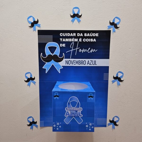 Novembro Azul Caixa Motivacional