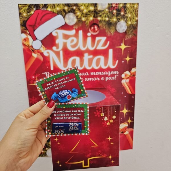 Caixa Motivacional Natalina