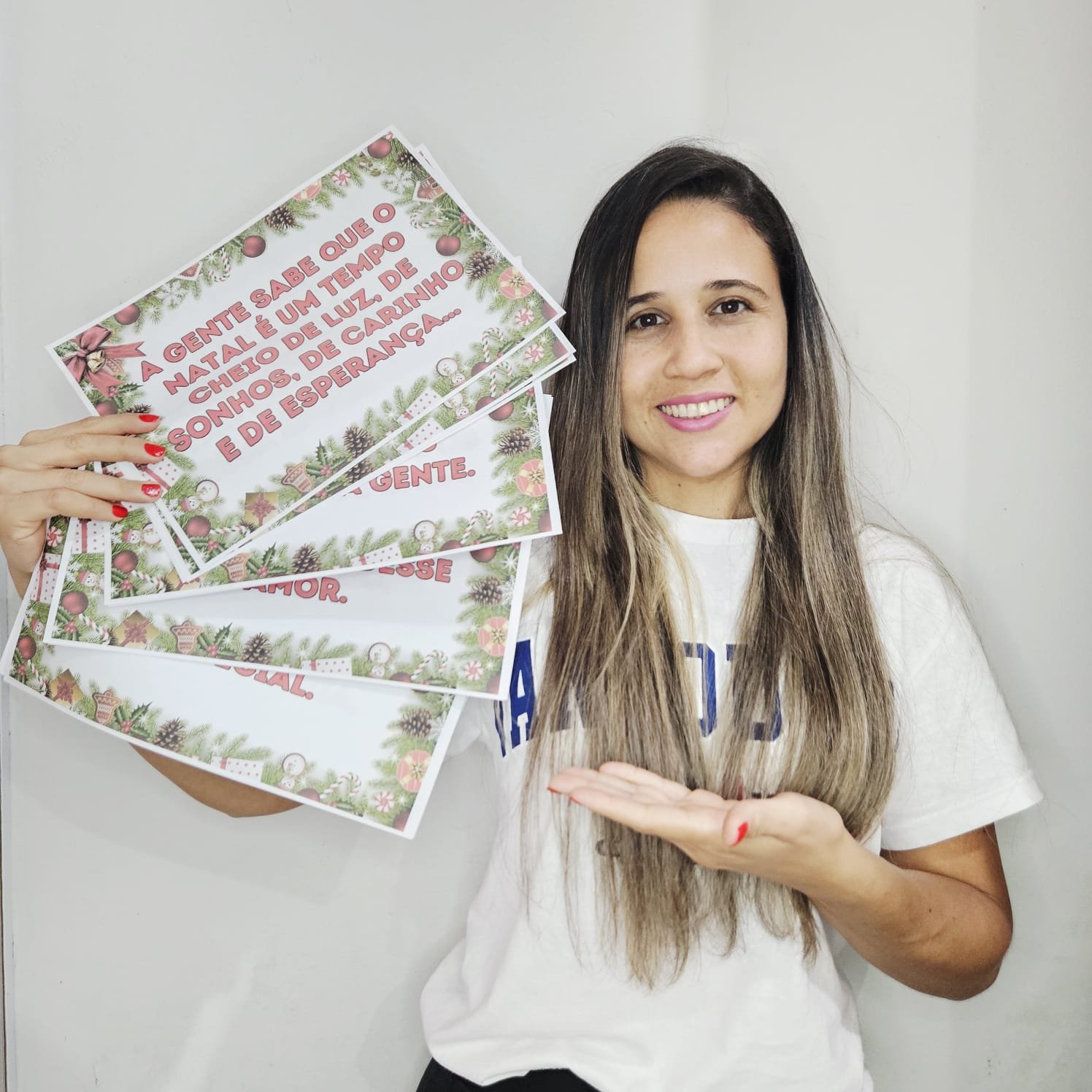 Plaquinhas Mensagem de Natal - Imagem 4