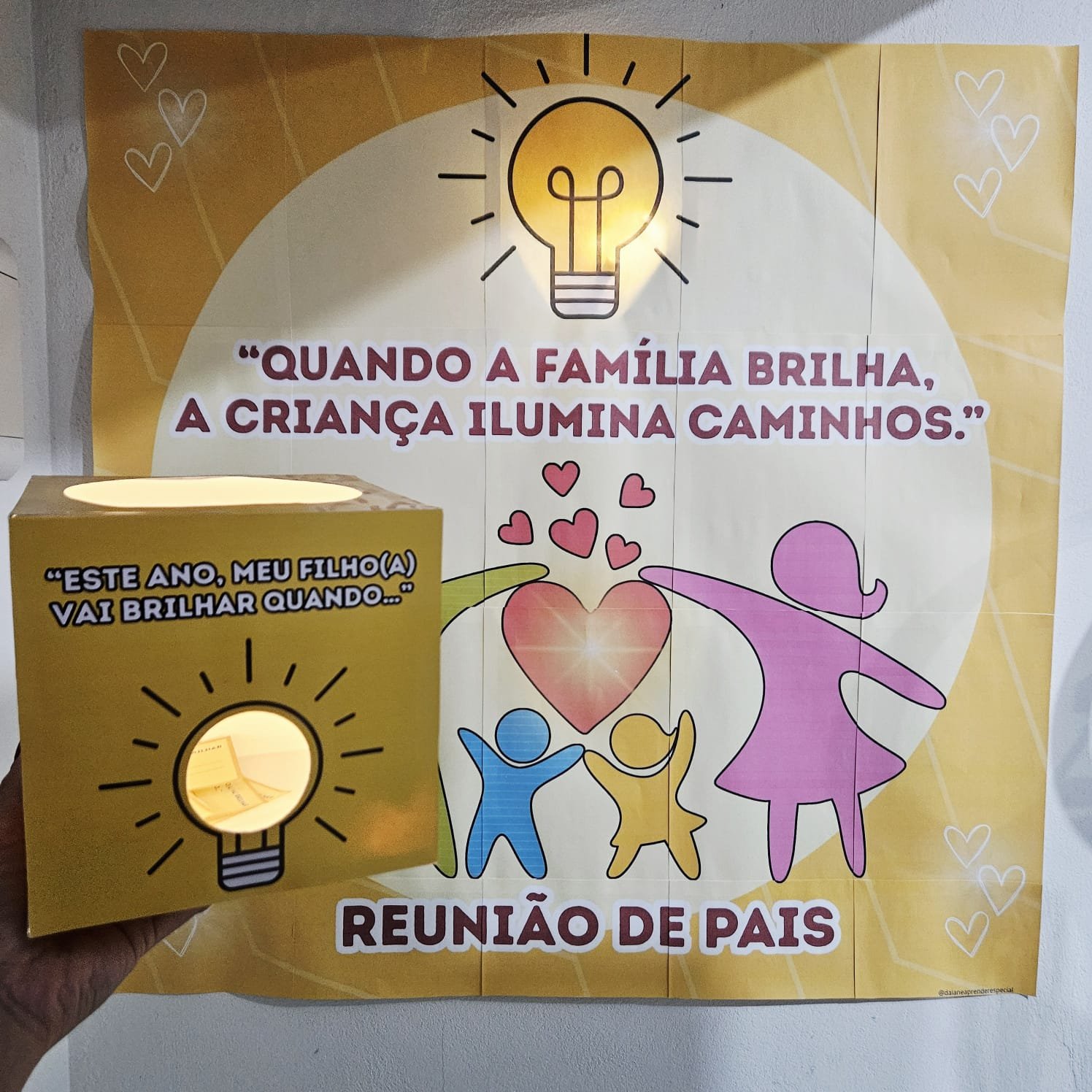 Dinâmica Reunião de Pais: “Quando a Família Brilha" - Imagem 5