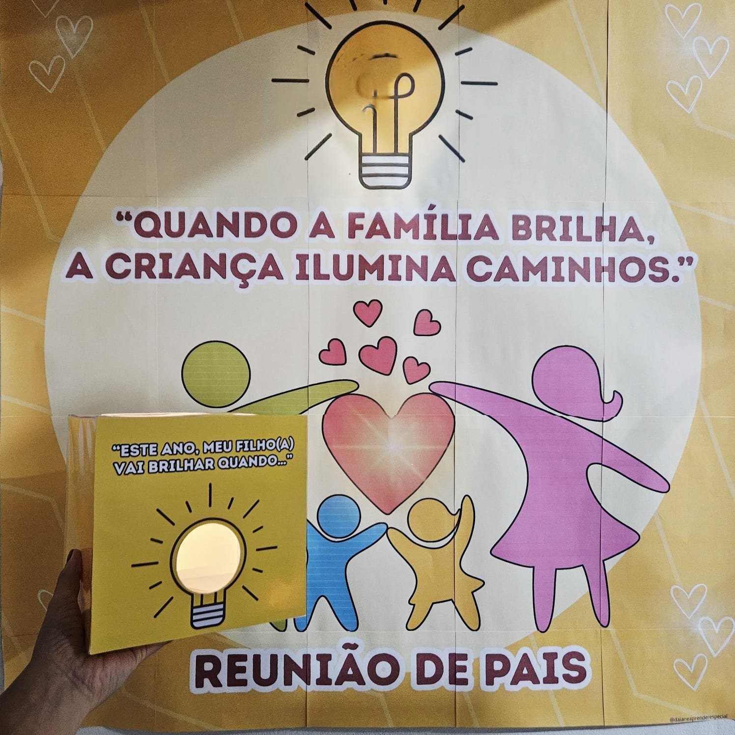 Dinâmica Reunião de Pais: “Quando a Família Brilha" - Imagem 4