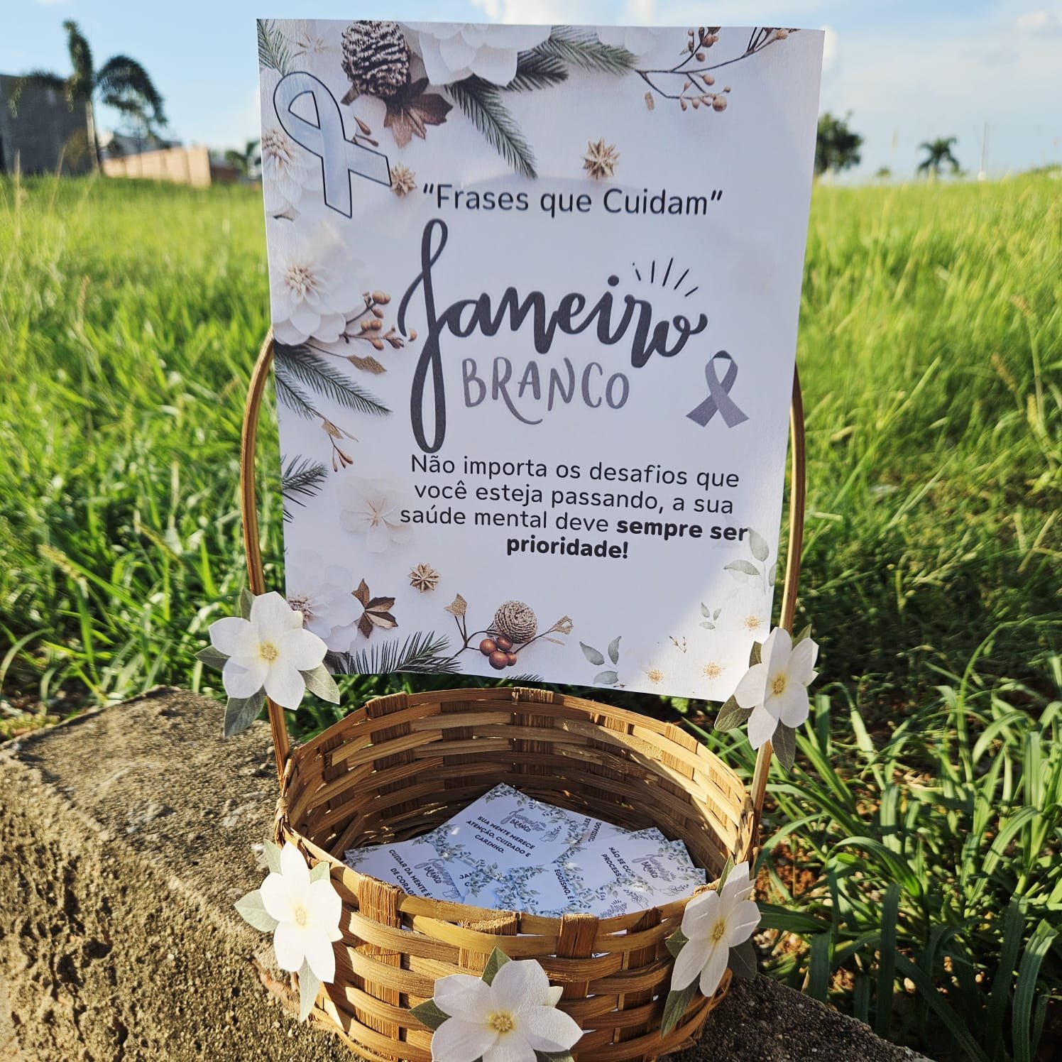 Janeiro Branco Cesta do Cuidado Emocional - Imagem 4