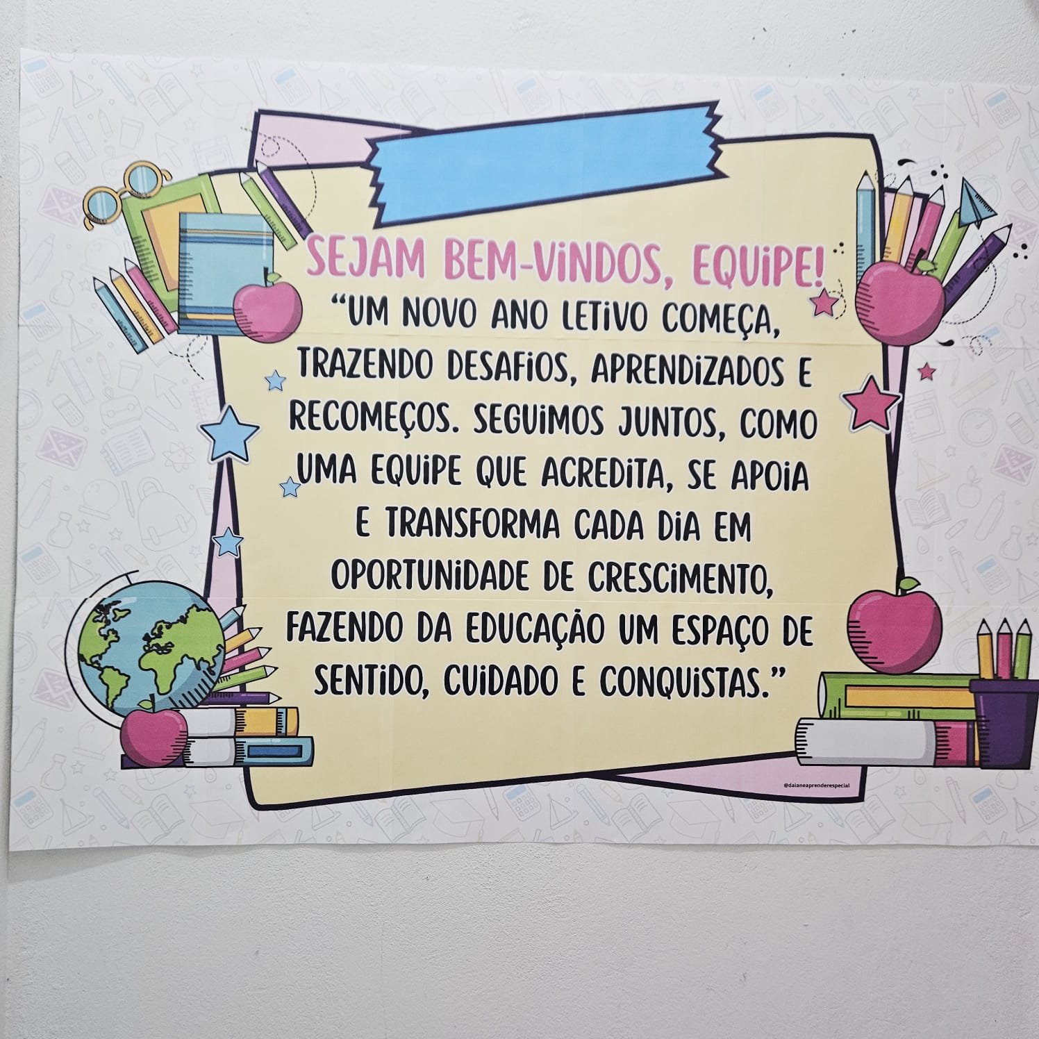 Sejam Bem-Vindos Equipe Escolar - Imagem 3