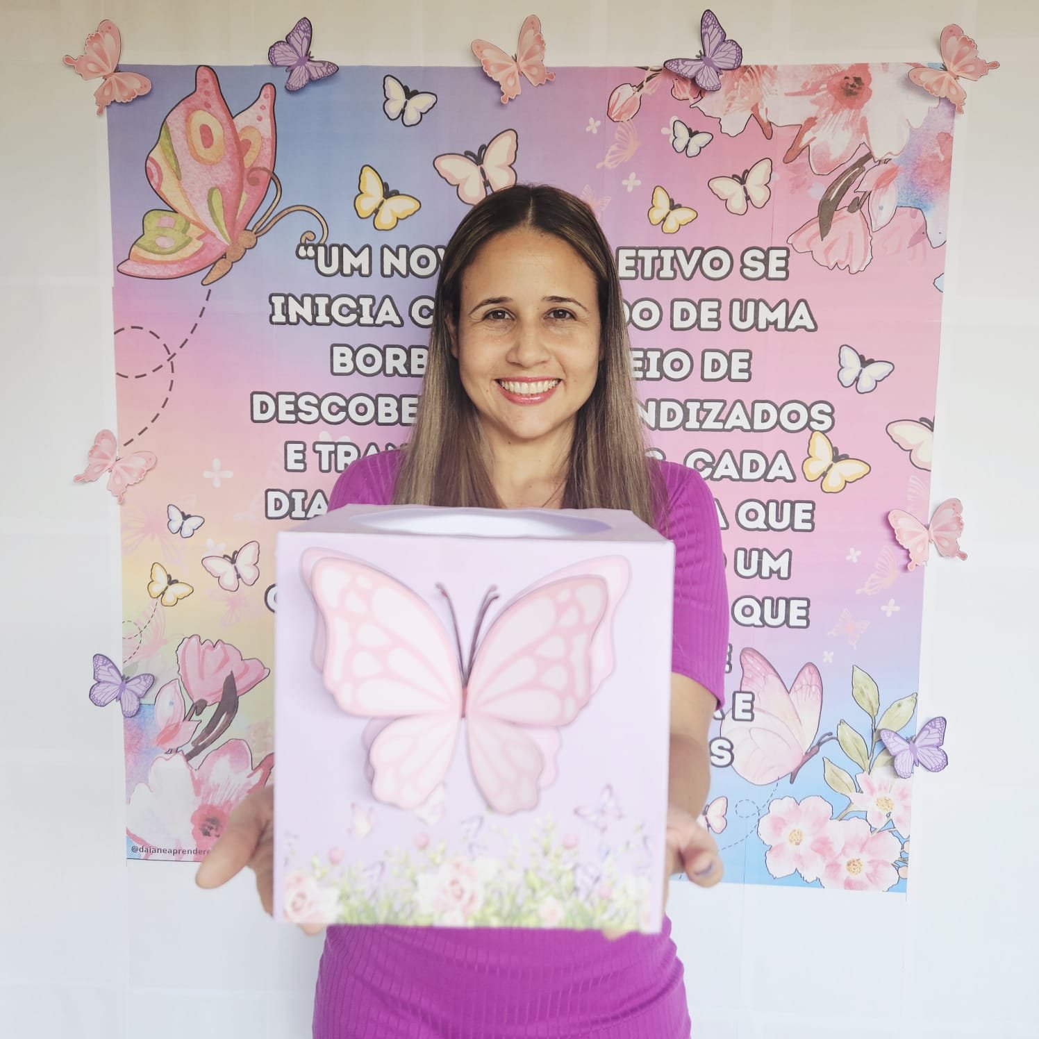 Borboletas Sejam Bem-Vindos Painel e Dinâmica - Imagem 5