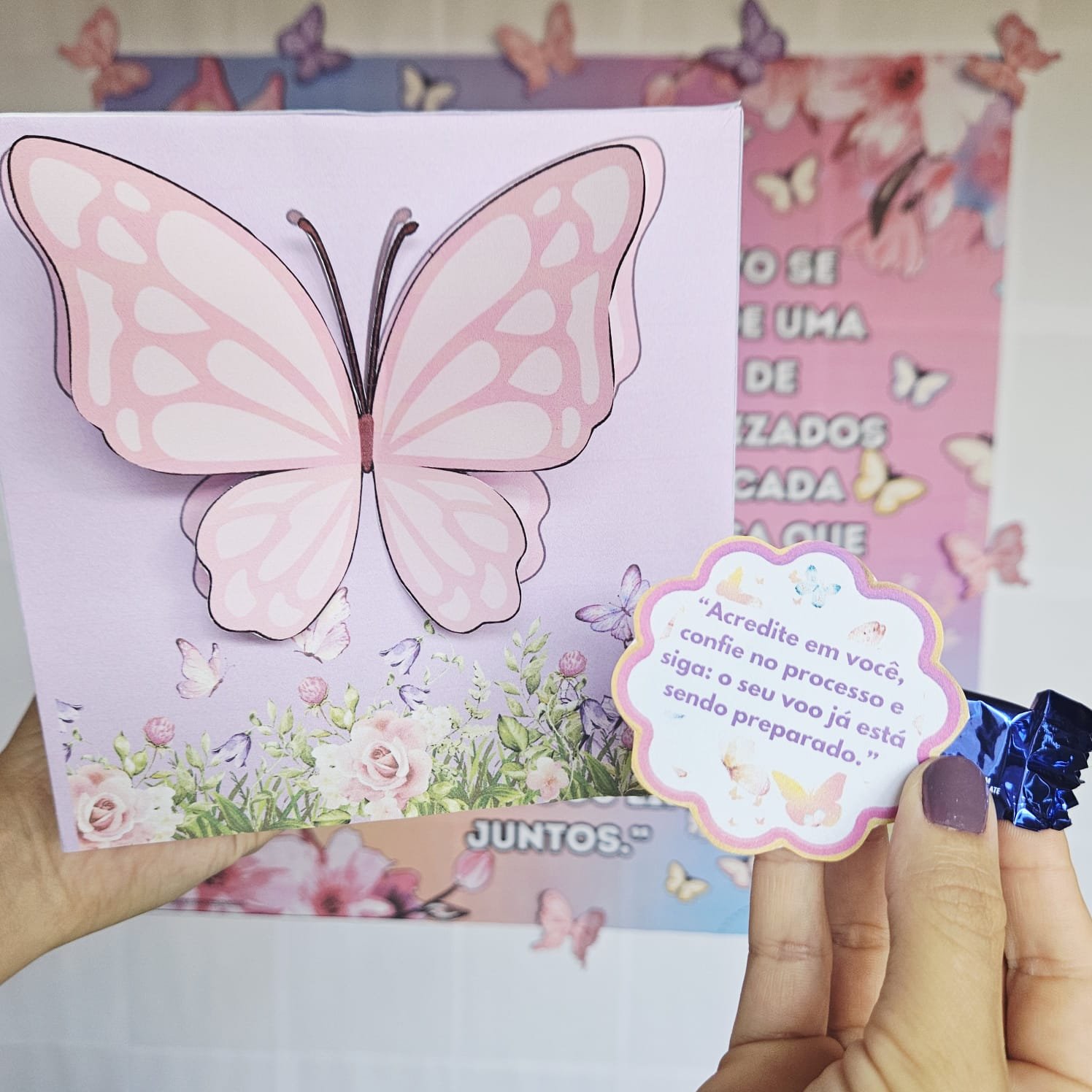 Borboletas Sejam Bem-Vindos Painel e Dinâmica - Imagem 3