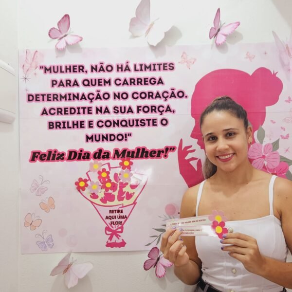 Painel Interativo Dia da Mulher