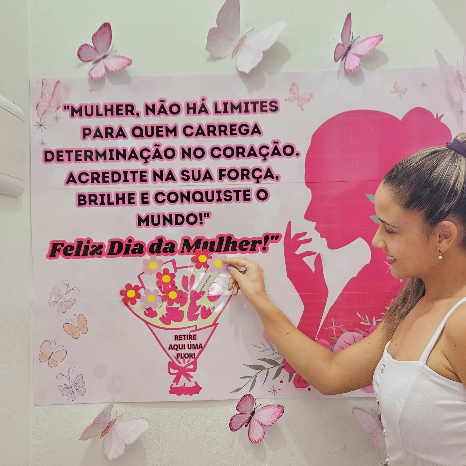 Painel Interativo Dia da Mulher - Imagem 2