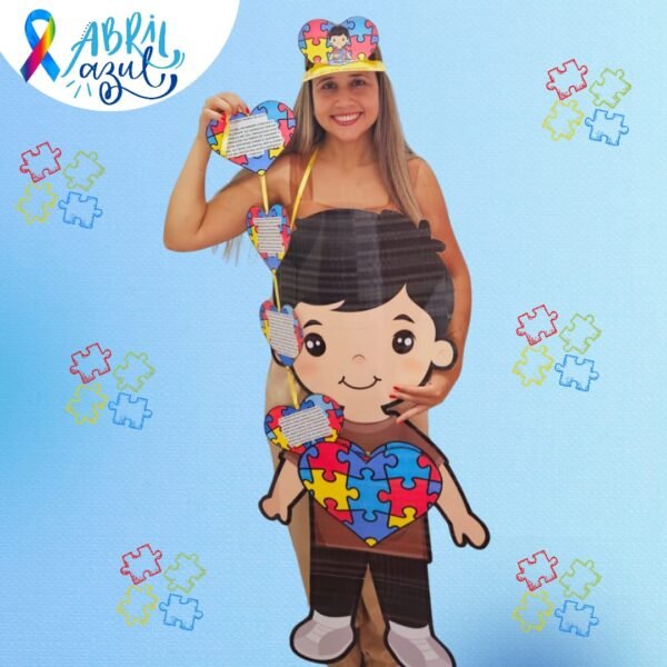 História Conscientização do Autismo: O Lindo Mundo de Davi