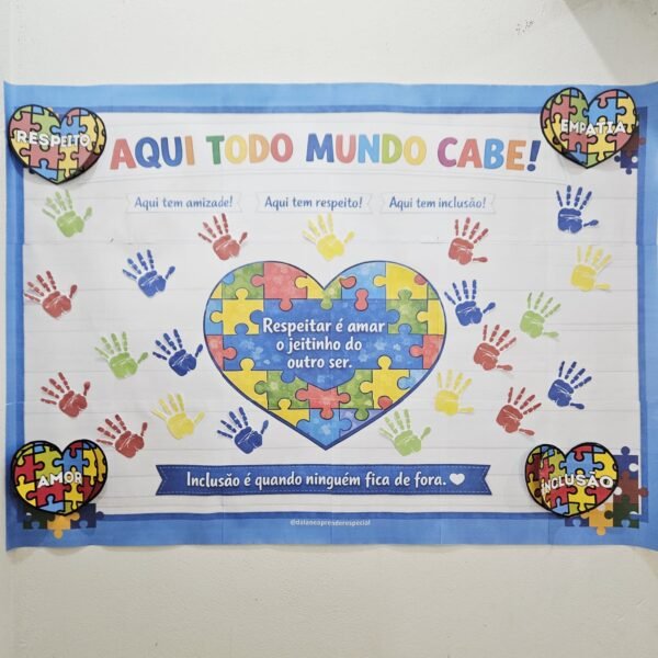 Painel “Aqui Todo Mundo Cabe”