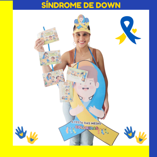 A Festa das Meias Coloridas- Síndrome de Down
