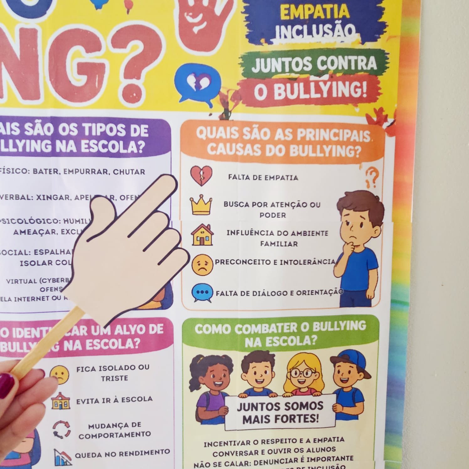 PAINEL EDUCATIVO O QUE É O BULLYING? - Imagem 4