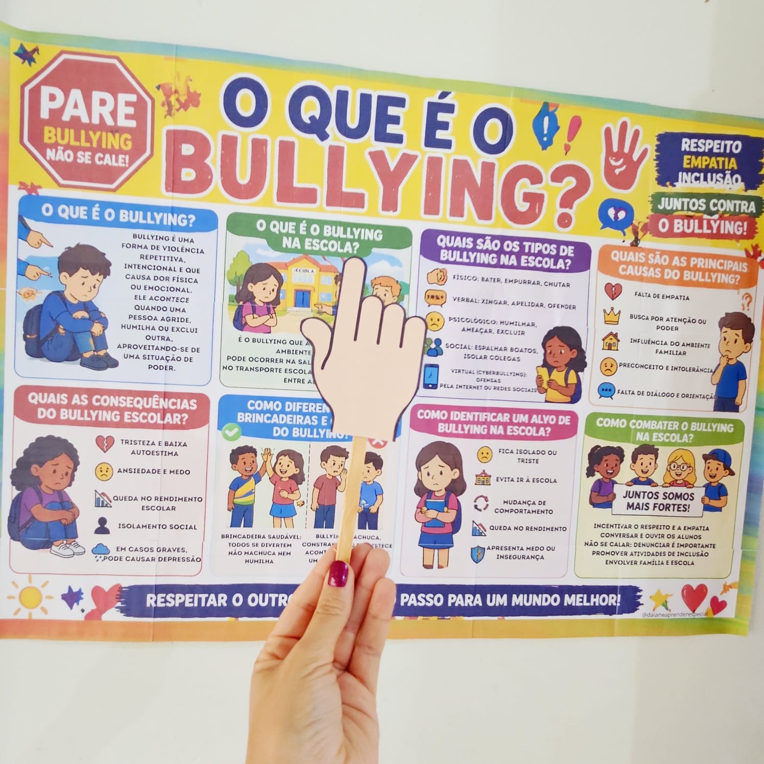 PAINEL EDUCATIVO O QUE É O BULLYING? - Imagem 2