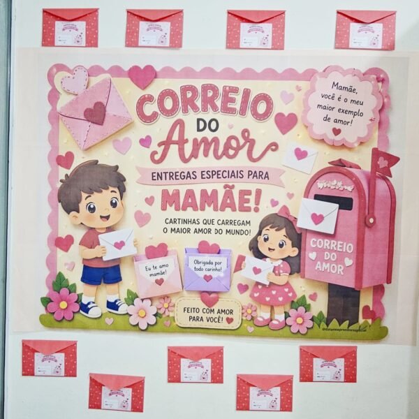 Painel Correio do Amor  Dia das Mães