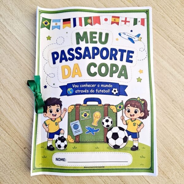 Livrinho Meu Passaporte da Copa do Mundo