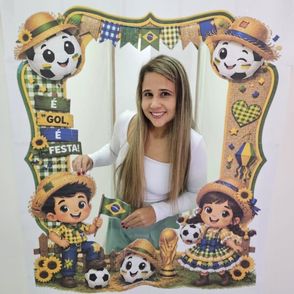 Painel Fotos Caipira É Gol é Festa