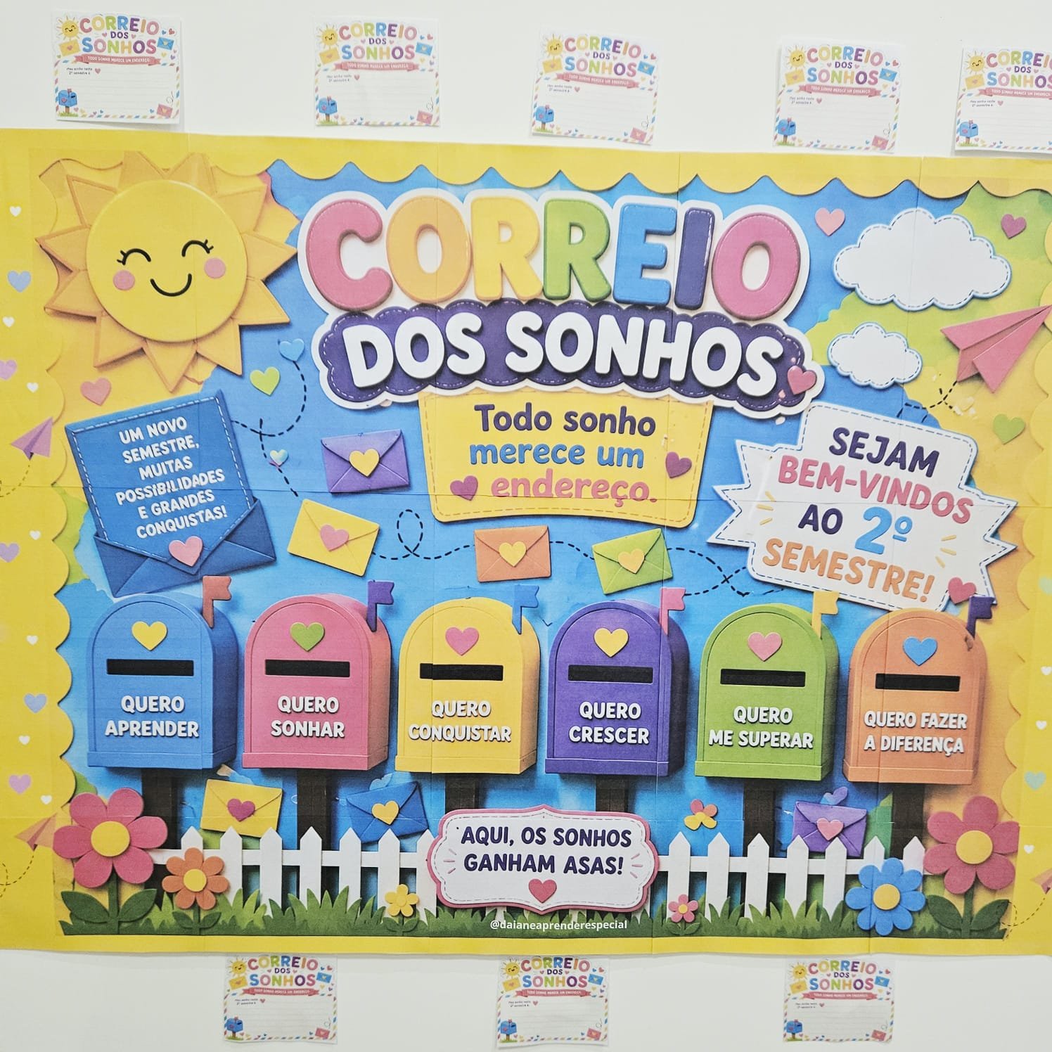 Painel Volta às aulas Correio dos Sonhos - Imagem 4