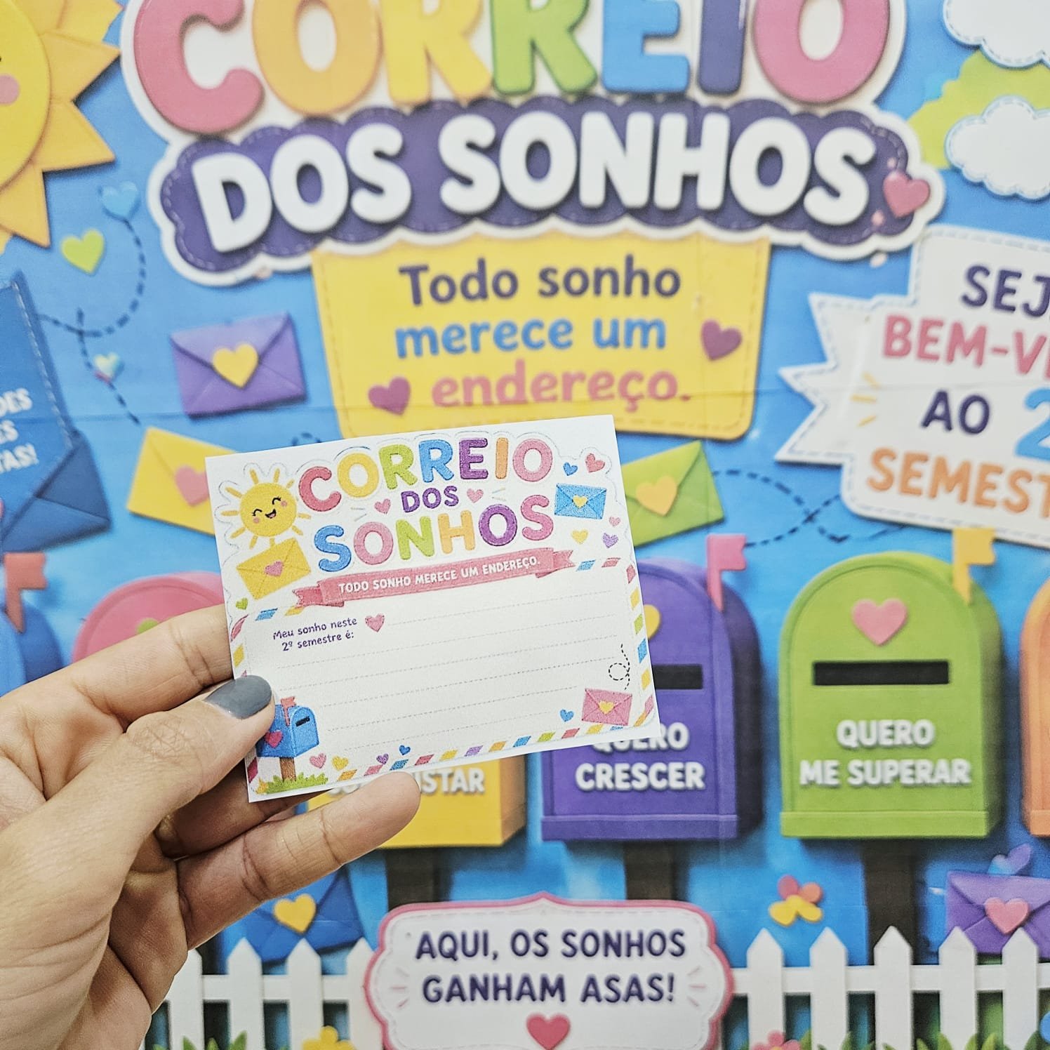 Painel Volta às aulas Correio dos Sonhos - Imagem 5