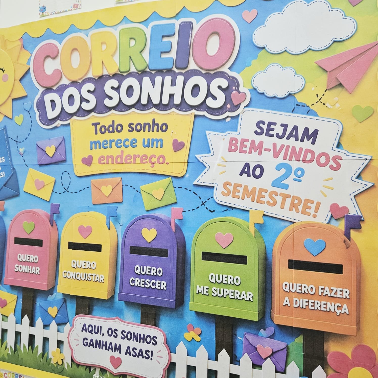 Painel Volta às aulas Correio dos Sonhos - Imagem 6