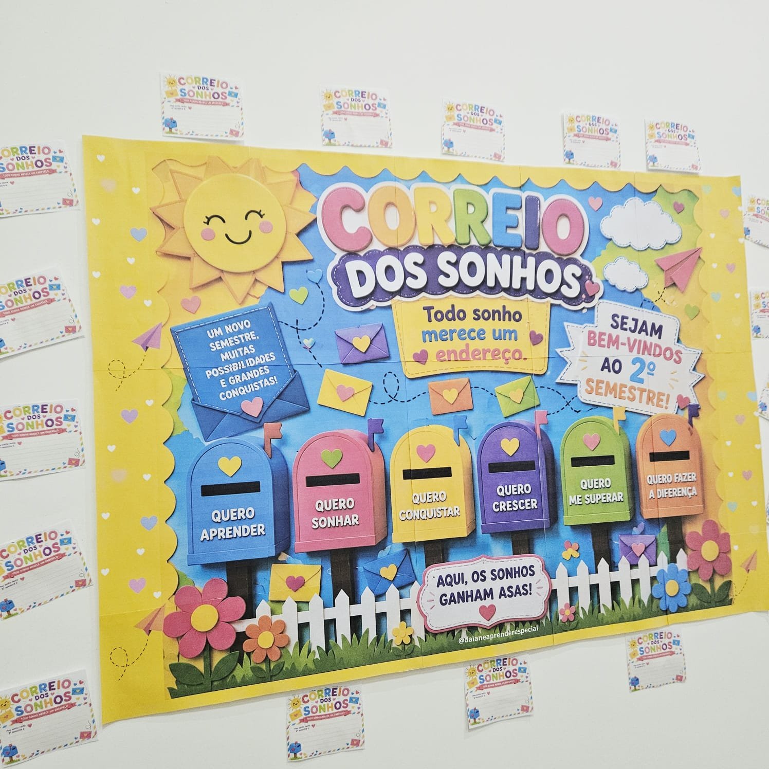 Painel Volta às aulas Correio dos Sonhos - Imagem 3