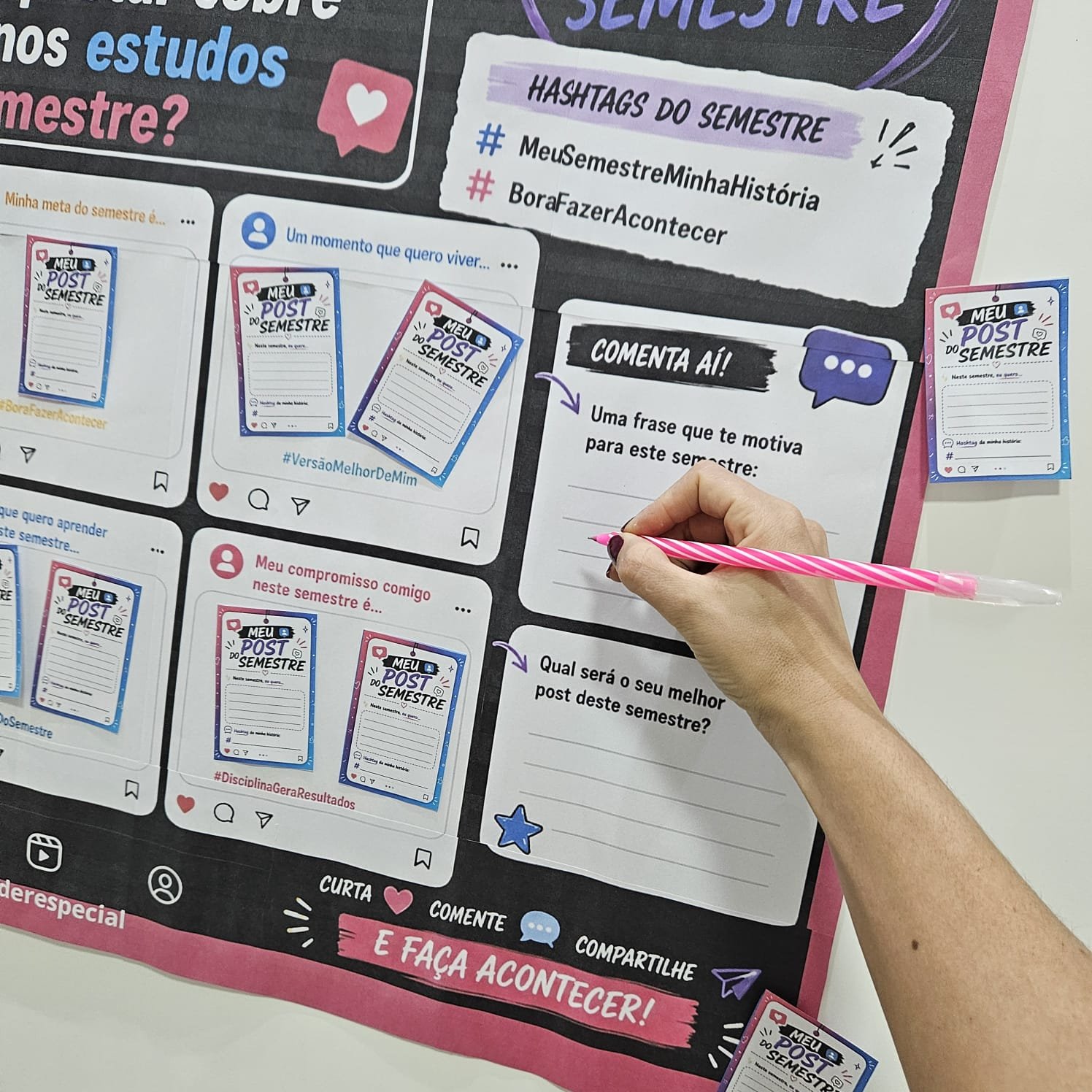 Painel Interativo: FEED DO SEMESTRE - Imagem 2