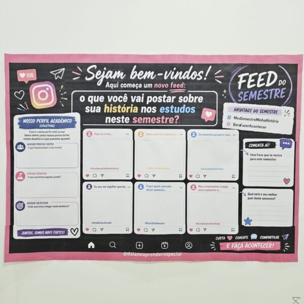 Painel Interativo: FEED DO SEMESTRE
