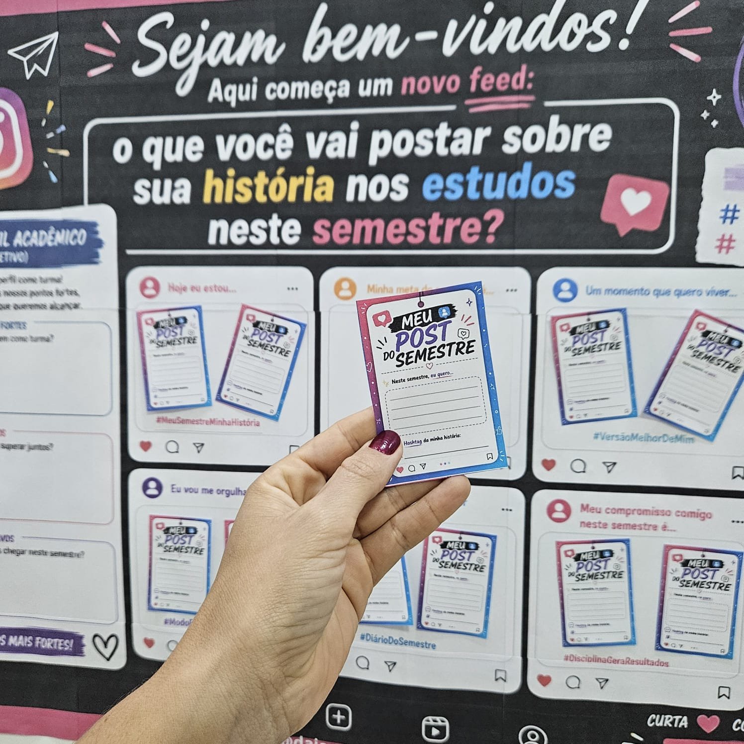 Painel Interativo: FEED DO SEMESTRE - Imagem 3