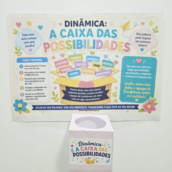 Dinâmica: Caixa das Possibilidades