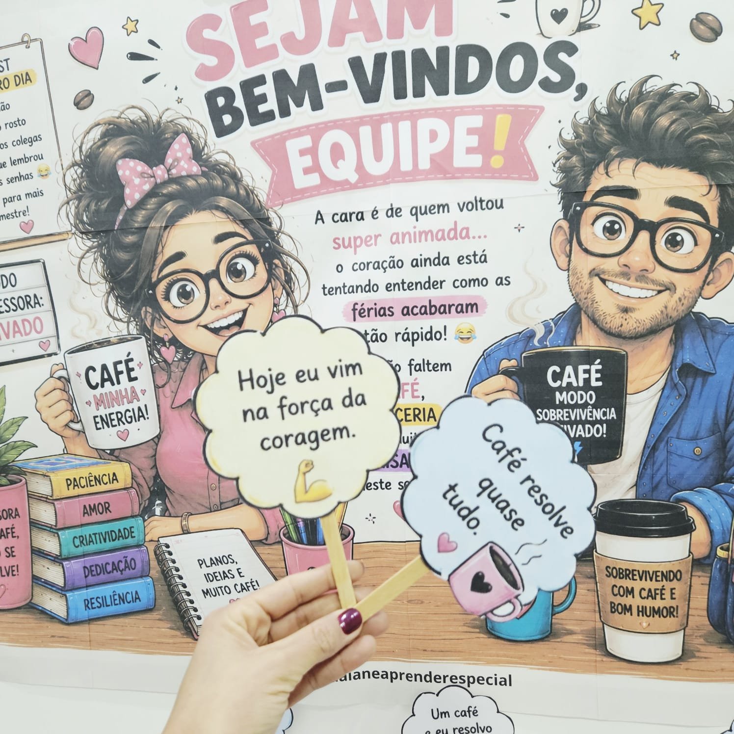 Painel Equipe Volta às Aulas com Bom Humor - Imagem 7
